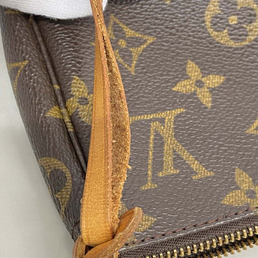 LOUIS VUITTON Brown Monogram Pochette Pouch - Picture 9 of 10
